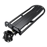 Longueur réglable pour un ajustement optimal : avec sa longueur réglable, ce porte-bagages peut être adapté à différents modèles de vélo et s'adapter à différentes tailles de chargement sans effort.