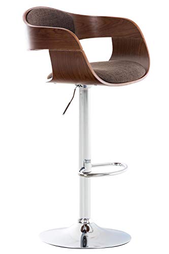 CLP Barhocker Kingston mit Stoffbezug und hochwertiger Polsterung I...