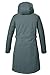 killtec Damen Funktionsparka/Parka mit abzippbarer Kapuze KOW 303 WMN PRK, blaugrau, 46, 41815-000