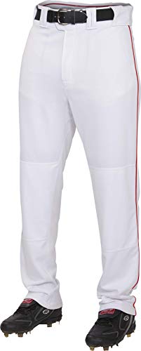 Image of Rawlings PRO 150 Series Baseball Pant | Full Length Semi-Relaxed Fit | Adult Sizes | Piped Color Options