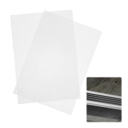 HABNI Malla De Alambre, 2 Paquetes De Malla Mosquitera Metalica Fina, Paneles De Malla De Alambre 20 Malla, (30 X 21 Cm) 304 Malla De Acero Inoxidable, Para Domésticos Ventilación, Filtración, Cocina