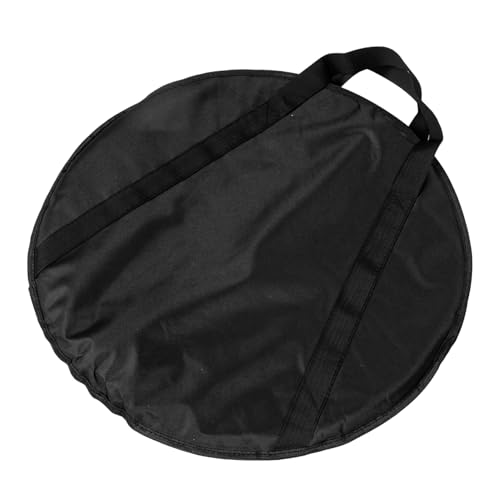 Levemolo 21-inch Drum Cymbal Bag Thick Padding Dumb Drum Pad Storage Case for Easy Carrying