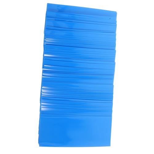 SOLUSTRE Secure Battery Protection Wrap 100pcs Blue Heat Shrinkable Sheet Car Battery Safety