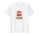Disney Pixar Cars Lightning McQueen Vintage Racing Tires T-Shirt