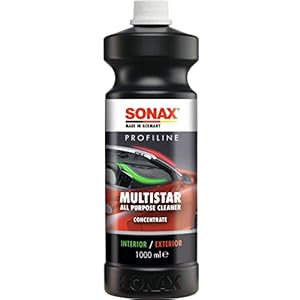 SONAX PROFILINE MultiStar (1 Liter) universell einsetzbarer Kraftreiniger für die Reinigung von Kraftfahrzeugen | Art-Nr. 06273410