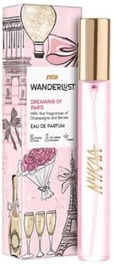 Nykaa Wanderlust Dreaming of Paris Eau de Parfum, Champagne & Berries, Mini Travel Size, 16ml