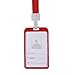 Produktbild Fesjoy Arbeitskarte Aluminiumlegierung Büro Schule Business Student Identity Badge Lanyard Halter Vertikale Brust Karte Mitarbeiter Arbeitskarte