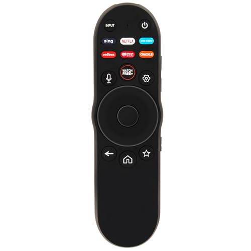 Voice Replace Remote Compatible with Vizio Smart TV M65Q6-J09 M70Q6-J03 M70Q6M-K03 M75Q6M-K03 V4K75M-08 M43Q6M-K04 M55Q6M-K01 M65Q6M-K04 M75QXM-K03 M75Q6-J03 M50Q7-J01 M50QXM-K01 M65QXM-K03 M70Q7-J03