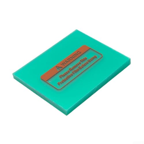 Innovadora placa protectora de lente hecha de material de policarbonato resistente al fuego y anticaídas, perfecta para soldadores (115 x 90 mm)