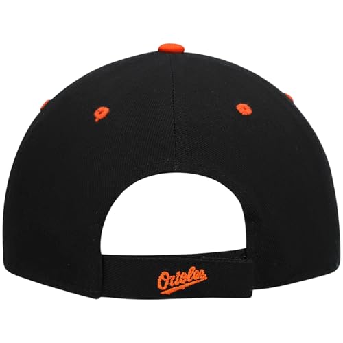 Gorra ajustable Baltimore Classic Edition bordada negra/naranja miniatura 7