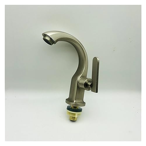 Grifo de lavabo de una sola manija para espacios compactos 2