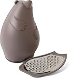 OTOTO Barry The Bear Box Cheese Shredder - Compact Stainless Steel Food Grater & Shredder - Fun Kitchen Gadget