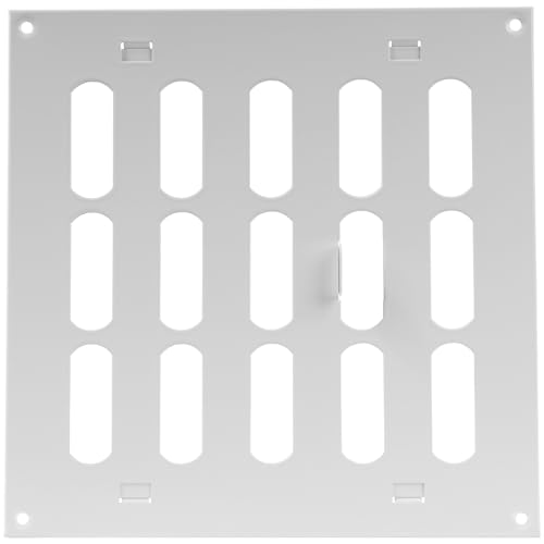 Grille d'aération réglable métallique pour réguler l'air de maison - 8