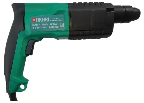 sebelah view of REDFOX Akari APT-RH-20 Hammer Drill showing product label