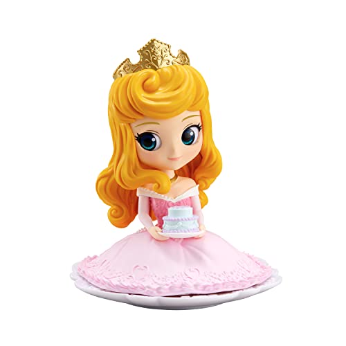 Banpresto - Qposket - Disney Princesses - La belle au bois dormant - Figurine de collection Aurora 9cm - 85181P