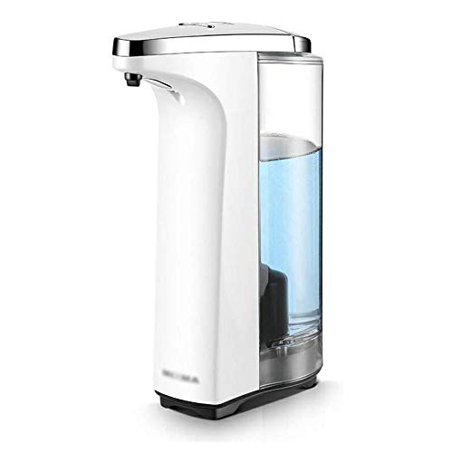 Dispenser di Sapone Automatico, Dispenser di Sapone per Bagno Smart Sensor, Disinfettante per Mani A Batteria Impermeabile Senza Contatto, 400 Ml