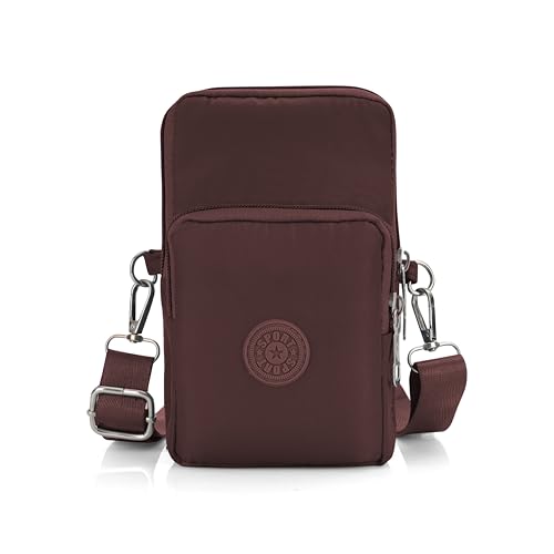 Image of JI Crossbody Phone Bag for Women Mini Wallet Bags with Adjustable Shoulder Strap Wallet Clutch Bag for Girls Zipper Phone Pouch Handbag