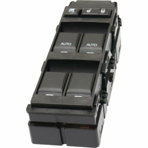 Power Window Switch Front Driver Left Side Black LH Hand Sedan for Jeep Durango