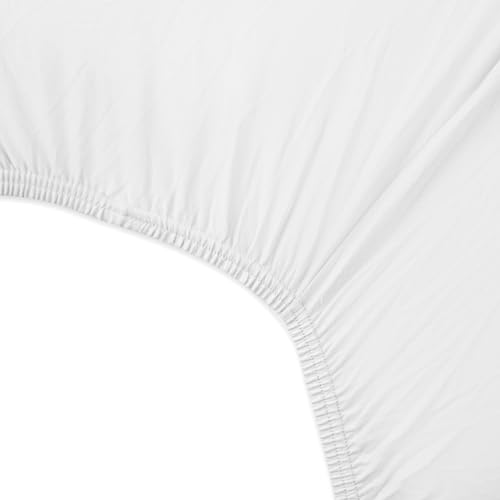 HonestBaby unisex-baby Fitted Crib Sheets Set Standard Mattress, 100% Organic Cotton Baby Boys, Girls, Neutral, 1 Pack - Love Dot, One Size4