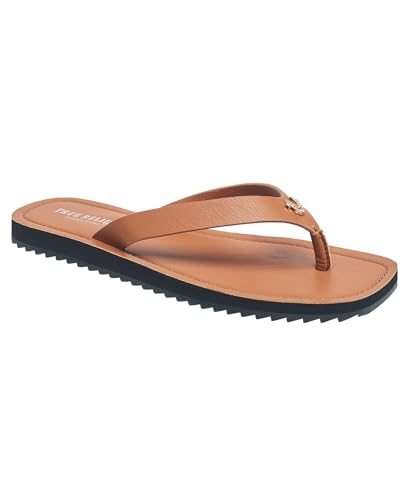 Image of True Religion Women's Flip Flop Sandals - Lightweight Rubber Sole with Iconic Logo Detail