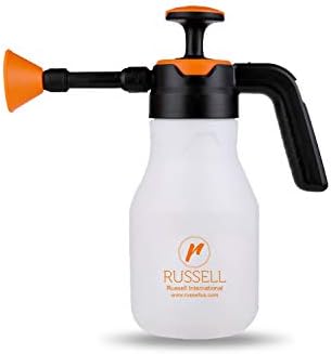 Russell-1120, 2.0, Liter, Heavy Duty Multi Sprayer, Handheld with Adjustable Nozzle, Hand Operated Sprayer, Ergonomic Grip, Gardening, Fertilizer, Window Tint Cleaning, Spraying with Mist Option