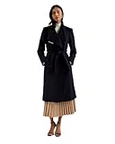 Photo Gallery ted baker wmo-rose-midi length belted wool wrap coat, cappotto avvolgente in lana con cintura midi donna, blu (dk-navy), 34 Photo Gallery ted baker wmo-rose-midi length belted wool wrap coat, cappotto avvolgente in lana con cintura midi donna, blu (dk-navy), 34