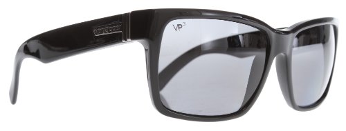 VonZipper Elmore Sunglasses Black Gloss / Grey Polarized lens