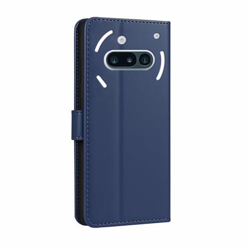 Image of AIBEX Shock Proof Flip Compatible for Nothing Phone (3a) 5G Flip Cover Leather Finish | Inside TPU with Card Pockets | Wallet Stand | Complete Protection Flip Case
