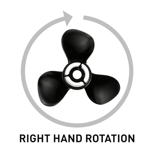 Image of Quicksilver Black Diamond 3-Blade Aluminum Propeller for Mercury and MerCruiser Engines