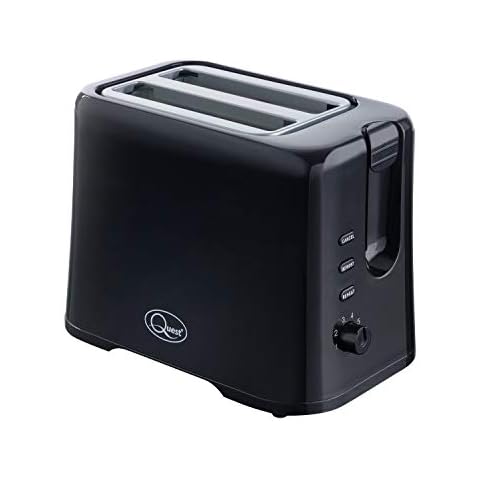 Quest 34289 Black 2 Slice Toaster Cover