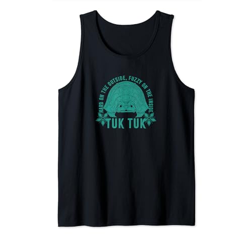 Débardeur Disney Raya Tuk Tuk Fuzzy Quote Tank Top vêtement imprimé d'été