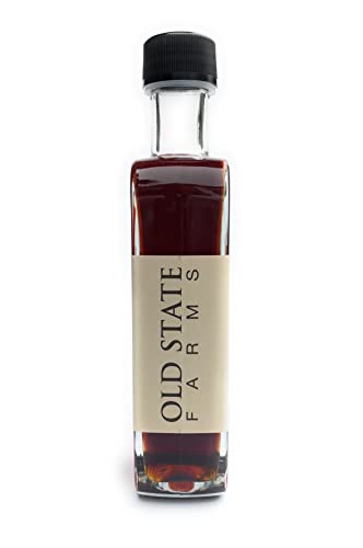 Old State Farms - Cinnamon & Vanilla Infused Pure Maple Syrup 8.4Oz, 250Ml, Sustainable Harvest, Gluten Free #TOP4