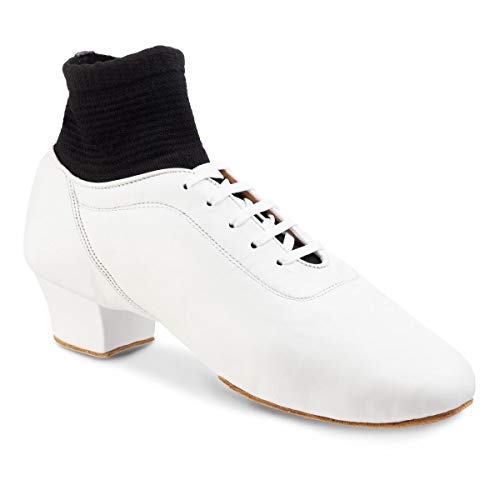 Chaussures de danse pour hommes Rummos Premier 004 cuir blanc