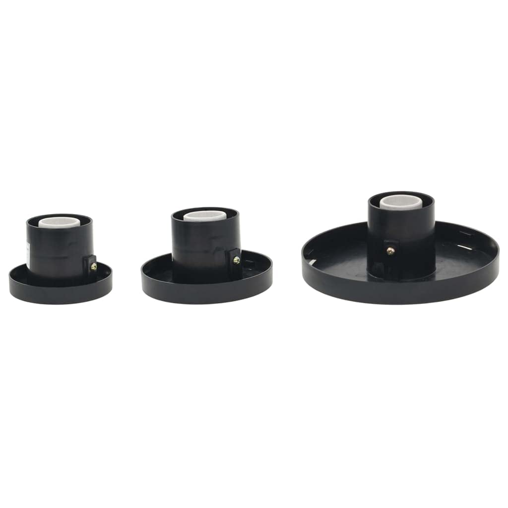 vidaXL 3X Lampade Set a LED Sferiche in PMMA Luci Illuminazione per Esterni