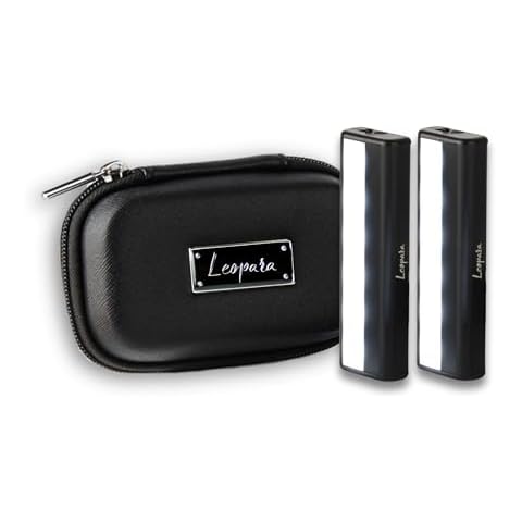 Leopara Portable Makeup Lighting Set with Travel Case Cover