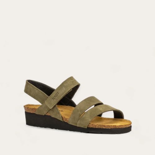 Image of NAOT Kayla Women's Sandals - Supportive 3-Strap Design with Backstrap, Cork & Latex Footbed - Arch Support - Travel-Friendly Comfortable Walking Sandals for All-Day Wear