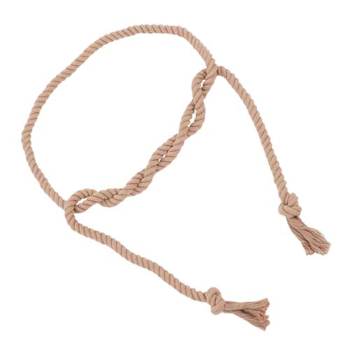 Gothic Waist Belt for Adults Cotton Linen Long Robe Belt for Pastor Costume Decorative for Trousers and Robes