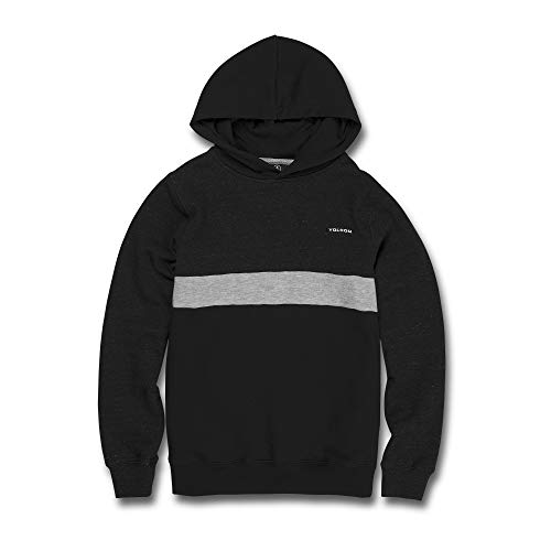 Sngl Stn DIV Felpa S bambino con cappuccio nero