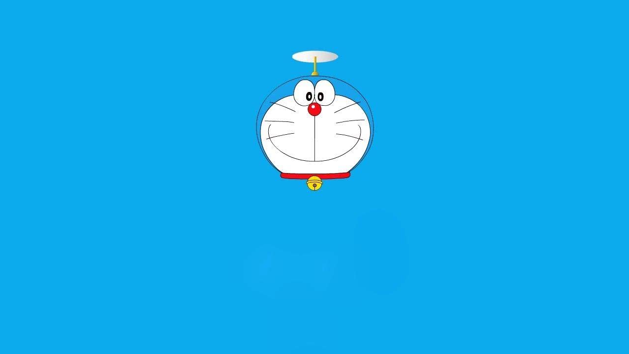 Surmount Doraemon Blue Me 2 Ultra HD Water-resistant Poster With Free Double Sided Tape, Shining Non-Toxic Ink, Size 12x18 inch Art Poster Wall Decoration