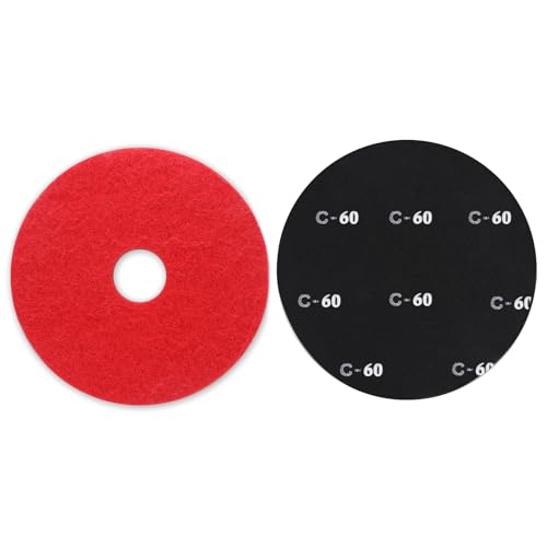 Disques de ponçage 43,2 cm à grand pouvoir abrasif grain 60 pour sol