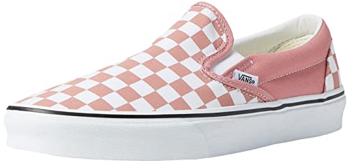 Vans Classic Slip-On, Rosette White Checkerboard, Men Size 5 / Women Size 6.5