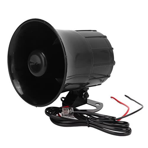 KIMISS Bocina Trompeta Mono 6 Tonos 110dB 12V miniatura 7