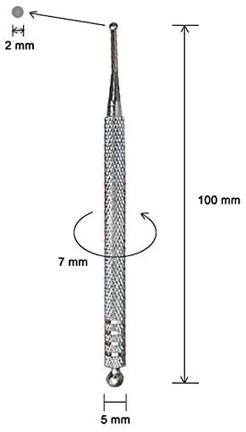 Facial Reflexology Tools,Acupuncture Pen,Ear Seeds For Ear Therapy,Pain Relief Acupressure Probe Kit #TOP2