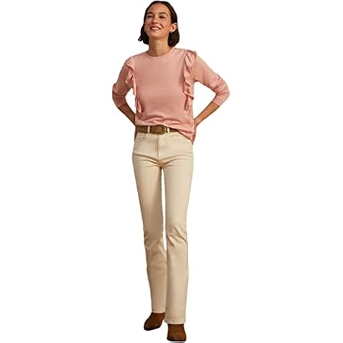 Camiseta Lisa Volantes Springfield para Mujer Cover
