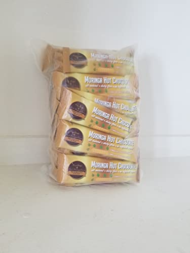 CocoRinga Moringa Hot Chocolate 50 PACK BULK BAG Vegan, Dairy Free, Keto