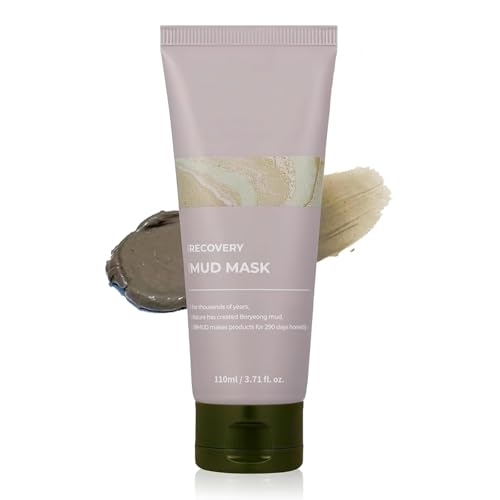 Mascarilla de barro de recuperación, mascarilla de barro de alivio, mascarilla C.Ar-Di B Mascarilla facial y corporal de arcilla de barro de alivio de recuperación, mascarilla facial de arcilla de bar