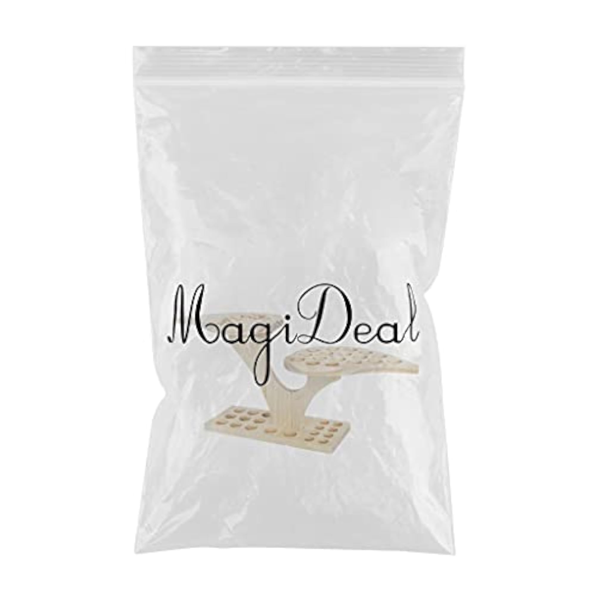 JAZZY PEARLS 36 Slots Wooden Essential Oils Stand