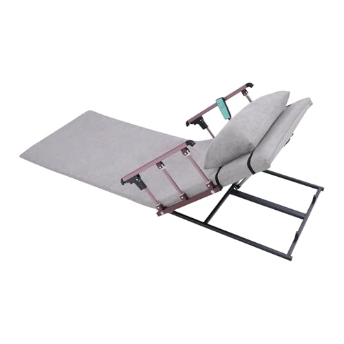 LTIGOAW Adjustable Electric Lift Bed Backrest, Sitting Backrest Bed for Elderly, Beds Lift for Elderly with Remote Controls