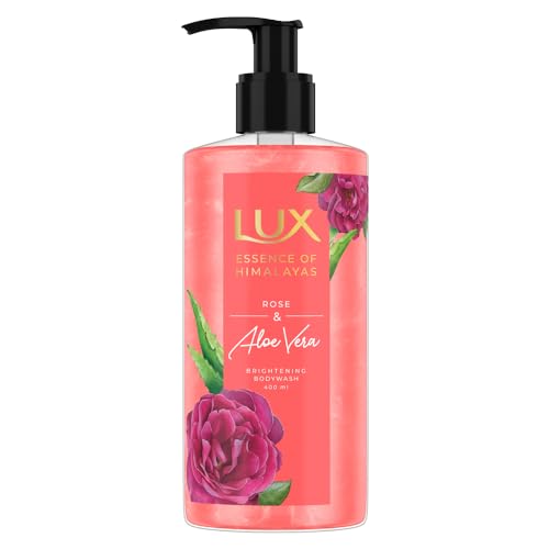 Image of LUX ROSE & ALOEVERA GEL BODY SCRUB|| 300gm and LUX ROSE & ALOEVERA SHIM BW 400ml