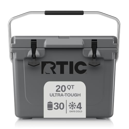 RTIC 20 QT Ultra-Tough Hard Cooler, Grey
